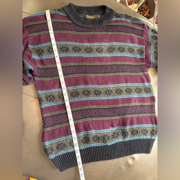 Vintage Eddie Bauer Chunky Crewneck Knit Sweater - Picture 4 of 6
